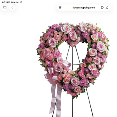Pink Roses and Hearts