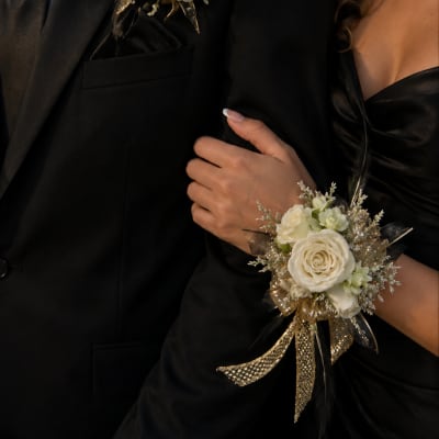 Signature Glam Corsage & Boutonniere Set