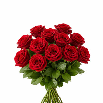 Bouquet ÂmFleur – Brassée de roses Passion