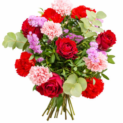 Bouquet ÂmFleur – Étreinte Passionnée