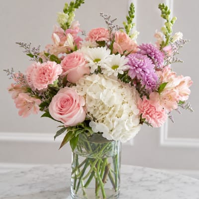 Petal Perfection's Perfectly Pink And White