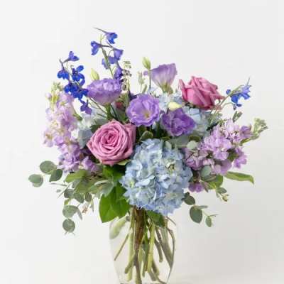 Blue And Violet Arrangement
