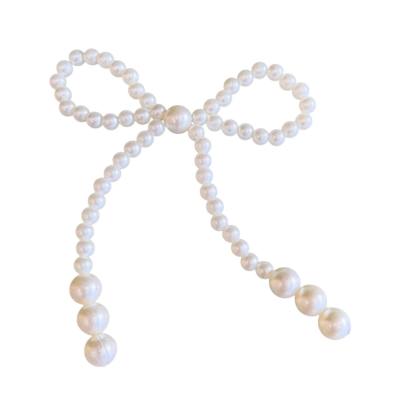 Pearl bow topper
