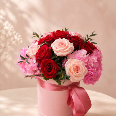 Rati's Rosy Embrace – Luxury Hat Box