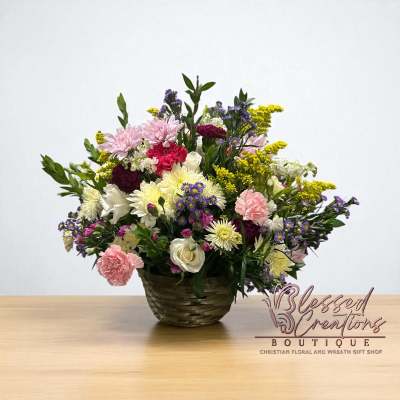 Garden Harmony Basket