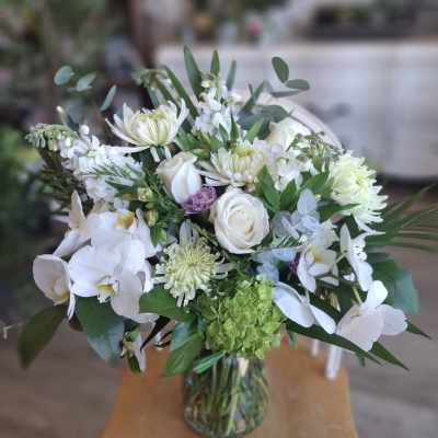 Whites and Orchids