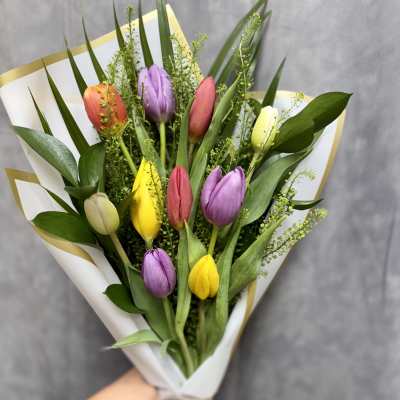 Tulips bouquet