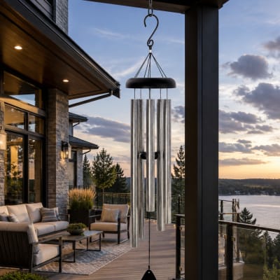 Pewter Fleck 36" Windchime 60234