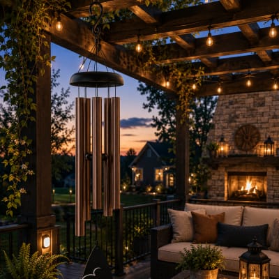 Bronze Fleck 36" Windchime 60216