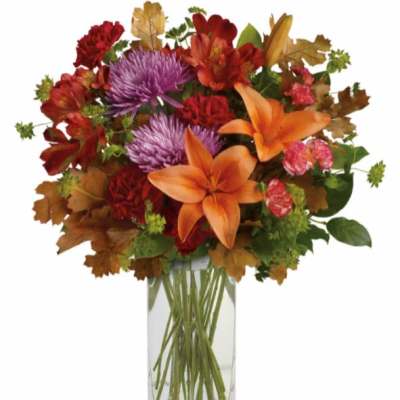 Teleflora's Fall Brights Bouquet