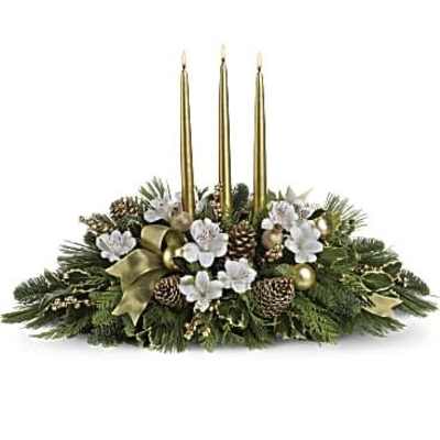Royal Christmas Centerpiece