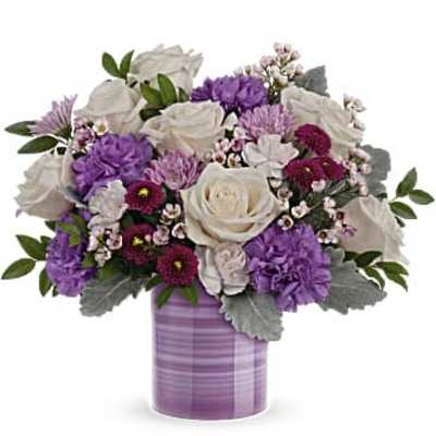 Teleflora's Serene Swirl Bouquet