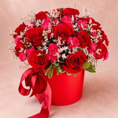 Sif's Ruby Sonata – Luxury Hat Box
