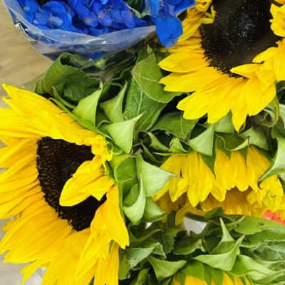 "freestyle Freshies" fresh hand -wrapped flowers