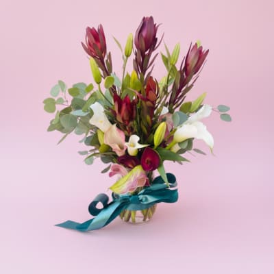 Languid Lilies Vase