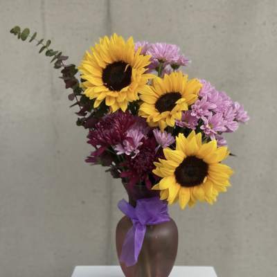 Sunflower Specialty Vase