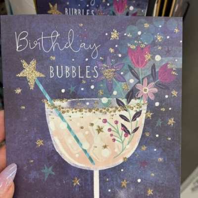 Birthday Bubbles Card