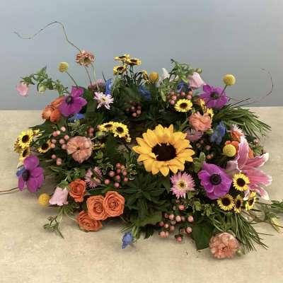 Sympathy Urn Wreath