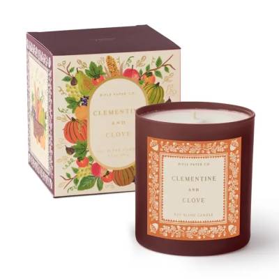 Rifle Paper Co Clementine and Clove Soy Candle