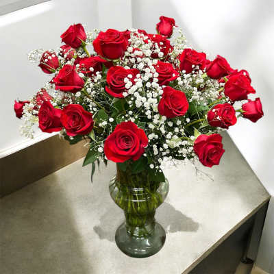 Two-Dozen Rose Arrangement
