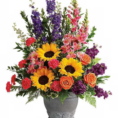 Teleflora's Hues Of Hope Bouquet