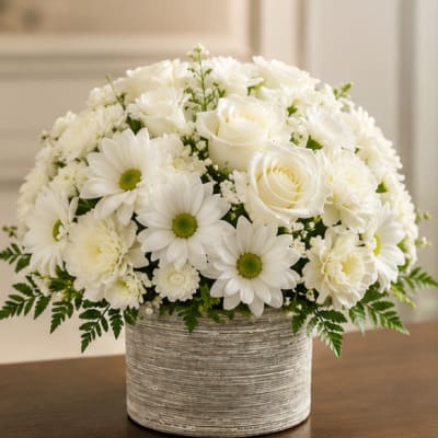 A Happy Day in White