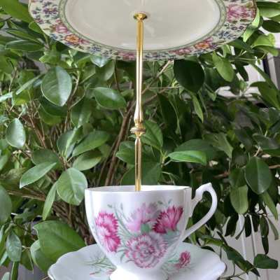 Tea in the Garden | Handcrafted Teacup Bird Feeder