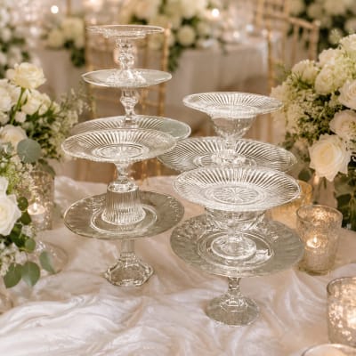 Gabriella Pedestal Platters