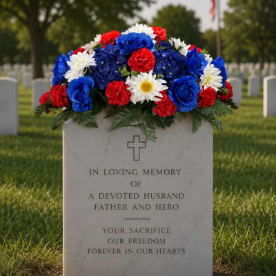 Service & Honor Memorial Saddle