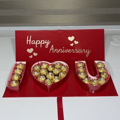 Chocolate Anniversary Gift Box