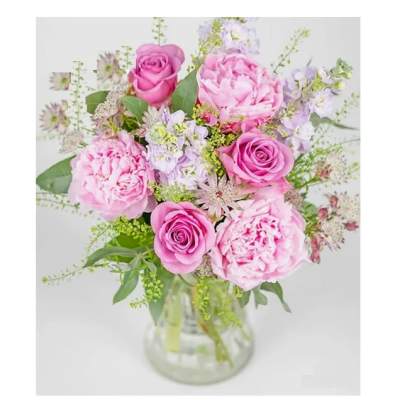 Peony Splash Of Water Bouquet