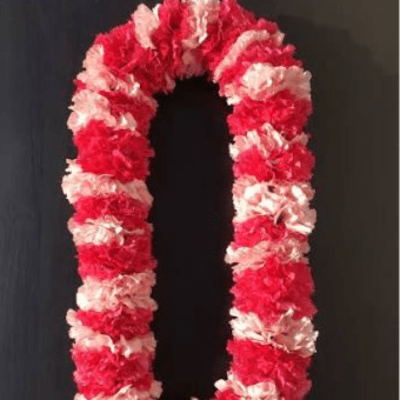 Double Carnation Lei