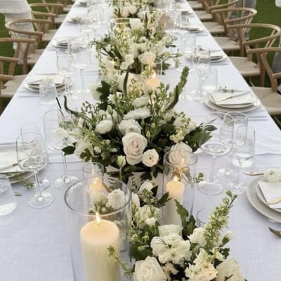Garden Elegance Table Runner
