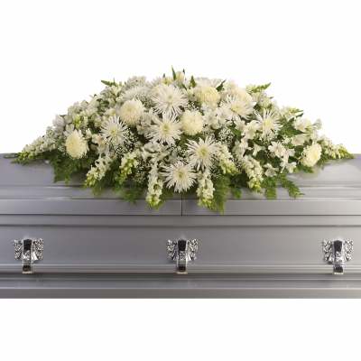 Enduring Light Casket Spray
