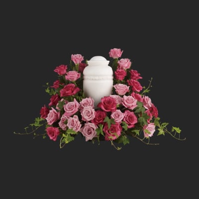 Bed of Pink Roses