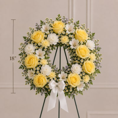 A Gentle Goodbye - Wreath