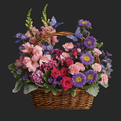Country Basket Blooms