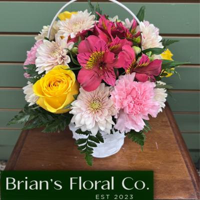Day Brightener Basket by Brian's Floral