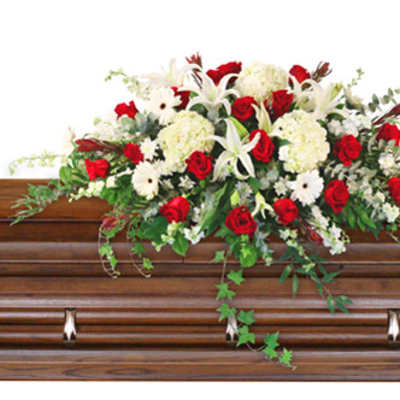 PEACE ALWAYS CASKET SPRAY