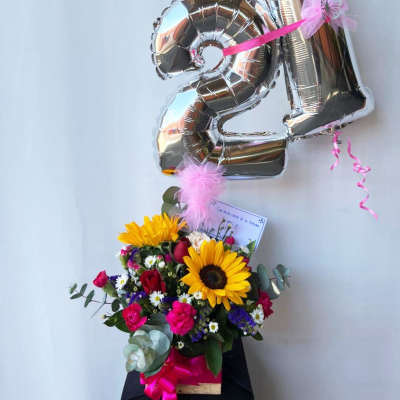 Birthday Luxe Floral Arrangement