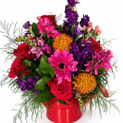 Ruby Radiance Watering Can