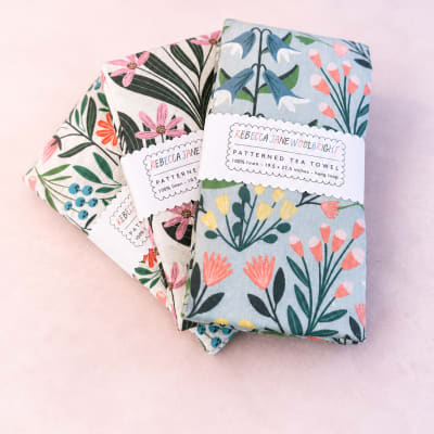 Blooming Kitchen Towels