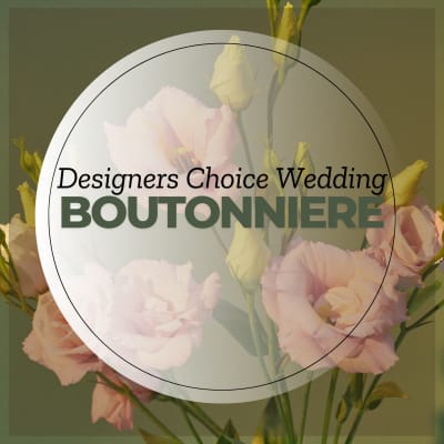 Designers Choice Wedding Boutonniere