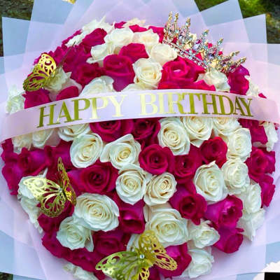 Hot Pink Bouquet