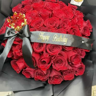Red Rose Bouquet | Same Day Flower Delivery in Midland, TX