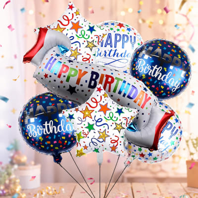 Happy Birthday Balloons Bouquet