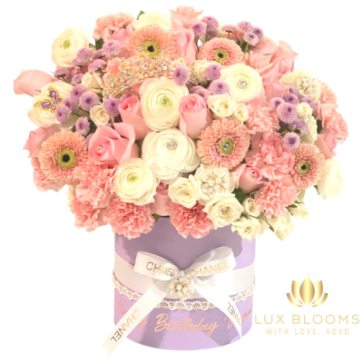 Blush Royalty Bloom Box