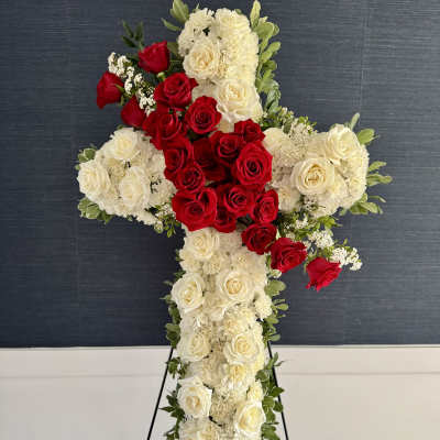 Premium White Cross