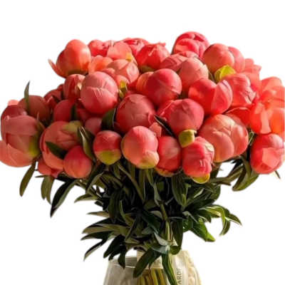 Blushing Coral Peony Bouquet