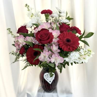Crimson Romance Bouquet